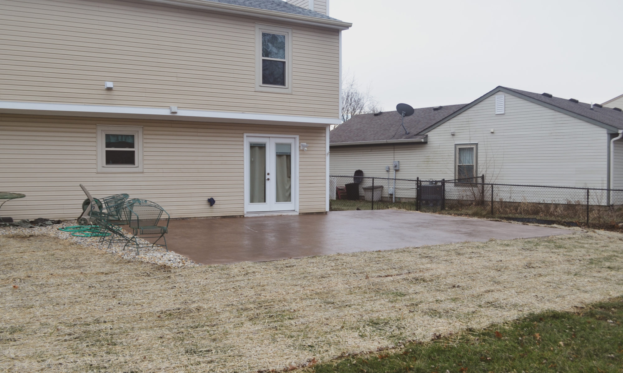 Precision Outdoors Fishers Stamped Concrete Patio Fishers indiana