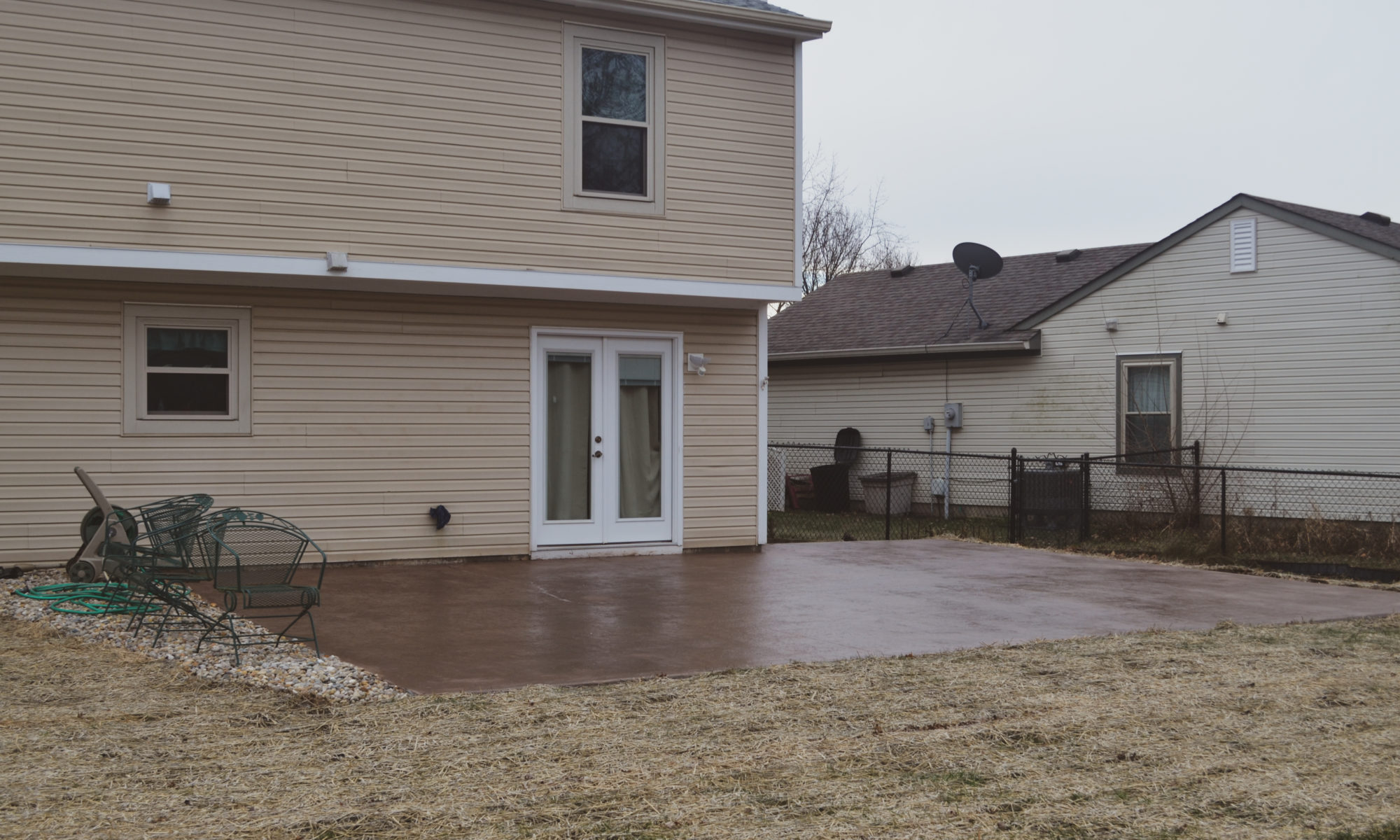 Precision Outdoors Fishers Stamped Concrete Patio Fishers indiana