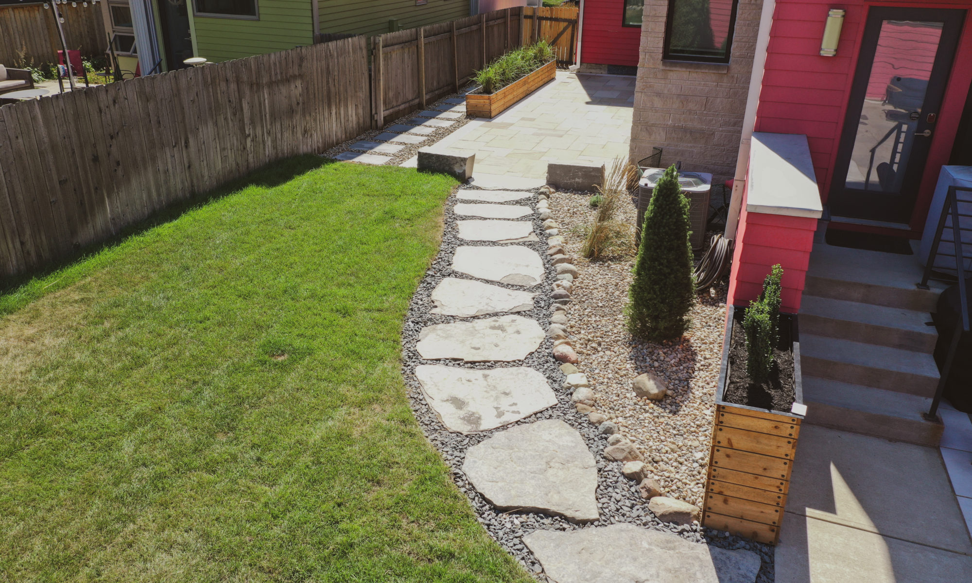 precision outdoors paver patio walking stone landscaping pergola