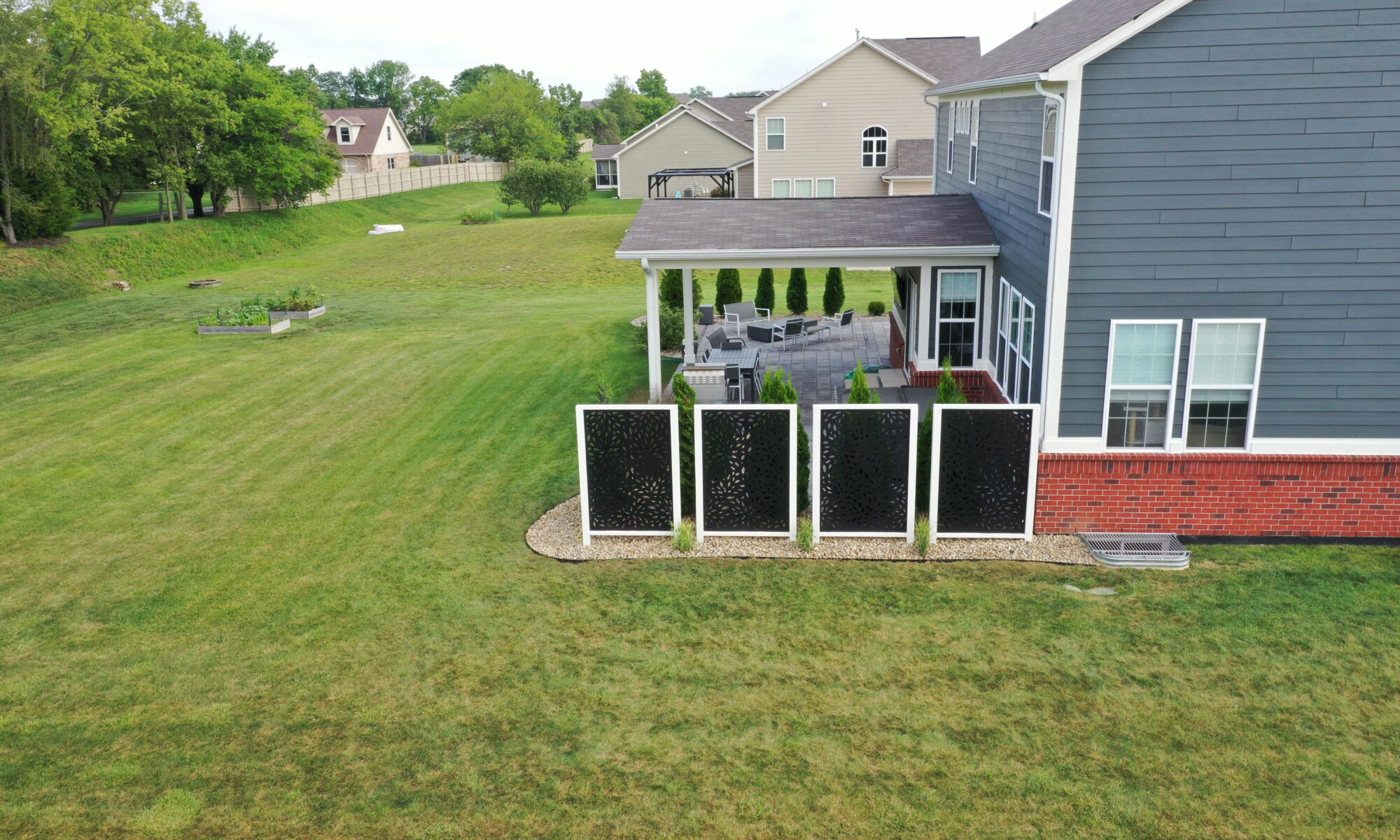 Classic Paver and Fire Pit