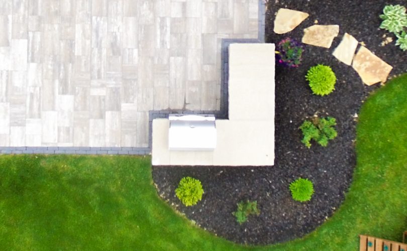 Precision Outdoors Greenwood Patio Pergola & Firepit fire pit custom unlock paver patio cedar pergola base additions personal fire pit seating wall area Greenwood indiana stone walkway round fire pit